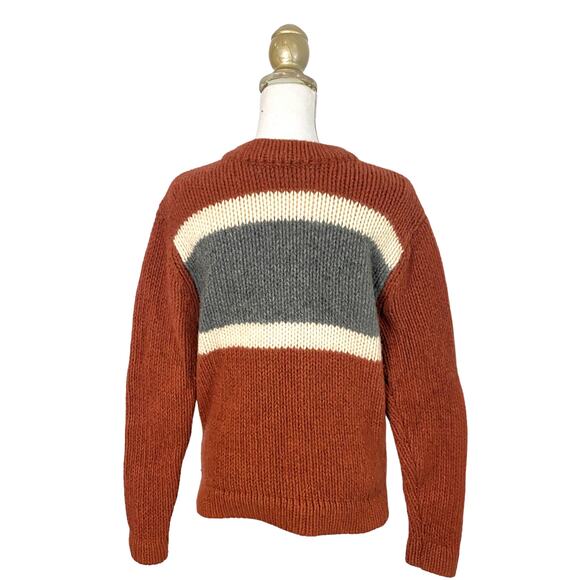 American Eagle Vintage Lambswool Rugby Sweater - M - Picture 4 of 7